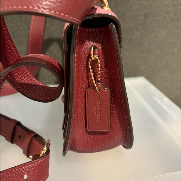 Coach 1330 Remi Saddlebag in Color block - Picture 3 of 5